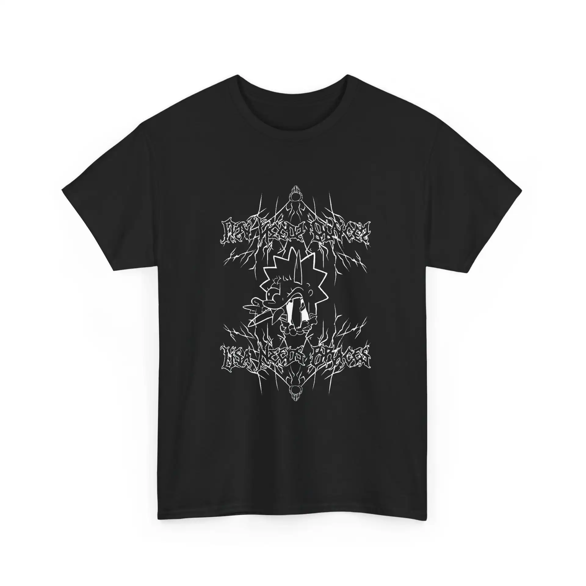Lisa Needs Braces Metal Edit Tee – Unique Unisex Graphic Shirt Lisa Needs Braces Metal Edit Tee – Unique Unisex Graphic Shirt