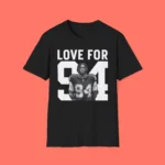 Love For 94 Marshawn Kneeland Tee – Tribute Graphic Shirt