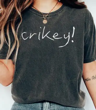 Love Tee Design Irwin Robert Crikey Shirt – Minimalist Unisex Tee