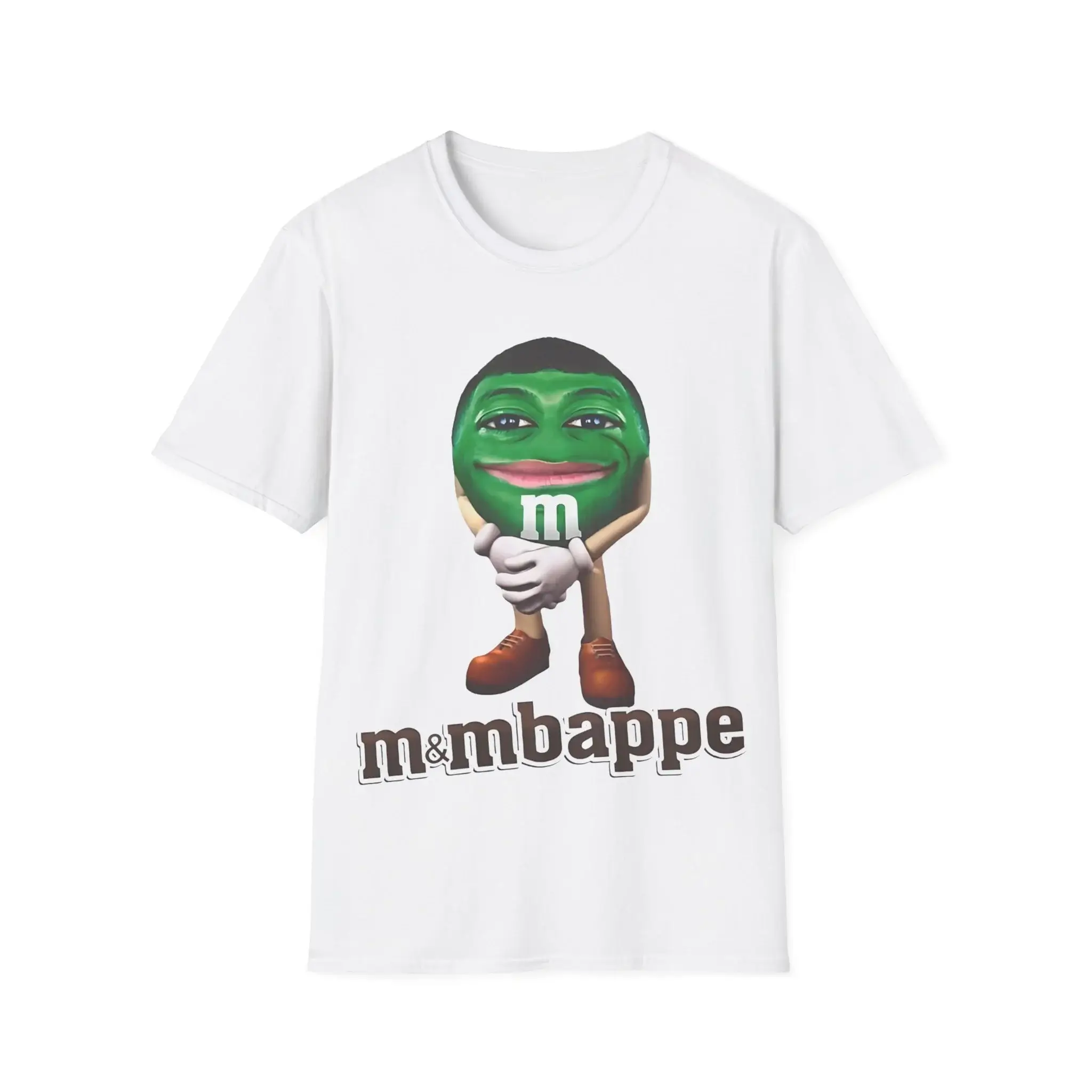 M&Mbappe Shirt – Funny Football Tee with M&M's Design M&Mbappe Shirt – Funny Football Tee with M&M's Design