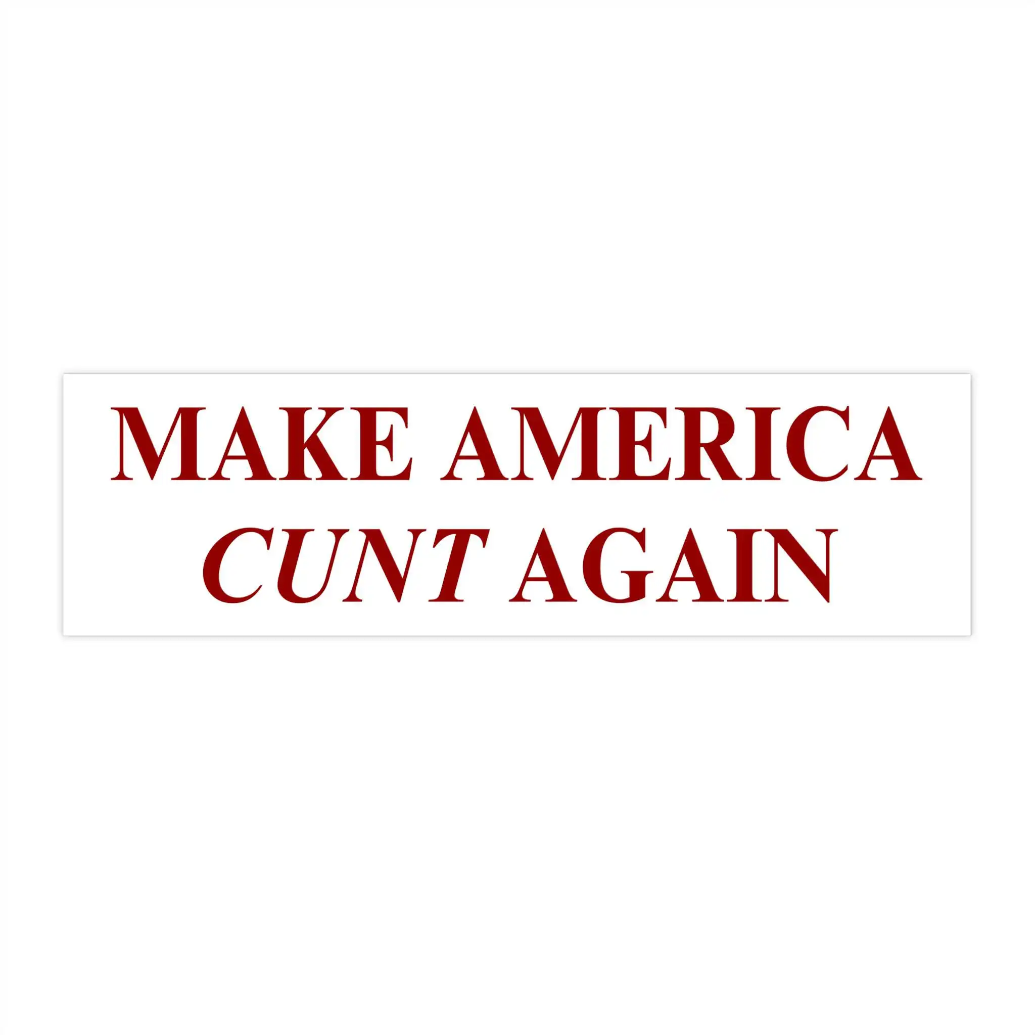 Make America Fun Again Bumper Sticker & Magnet – Waterproof Vinyl Make America Fun Again Bumper Sticker & Magnet – Waterproof Vinyl