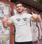 Man Face Meme T-Shirt – Funny Cotton Tee for Casual Style