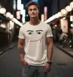 Man Face Meme T-Shirt – Funny Cotton Tee for Casual Style