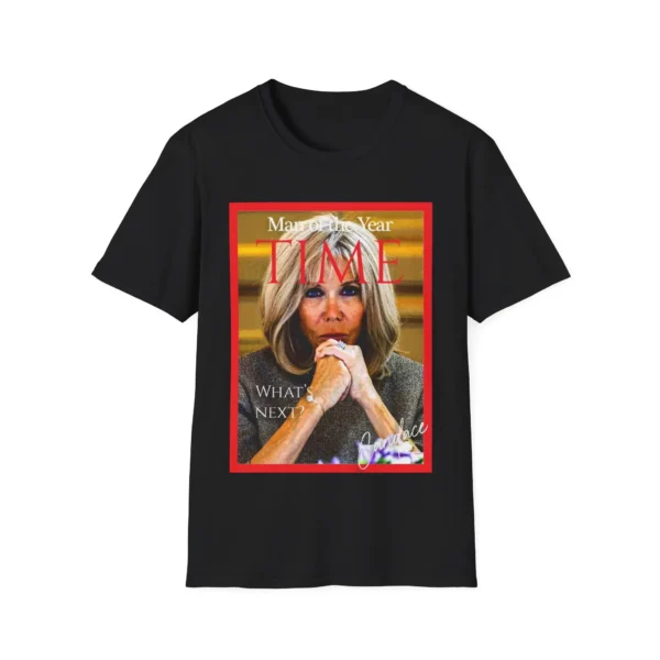 Man Of The Year Shirt – Humorous Brigitte Macron Graphic Tee