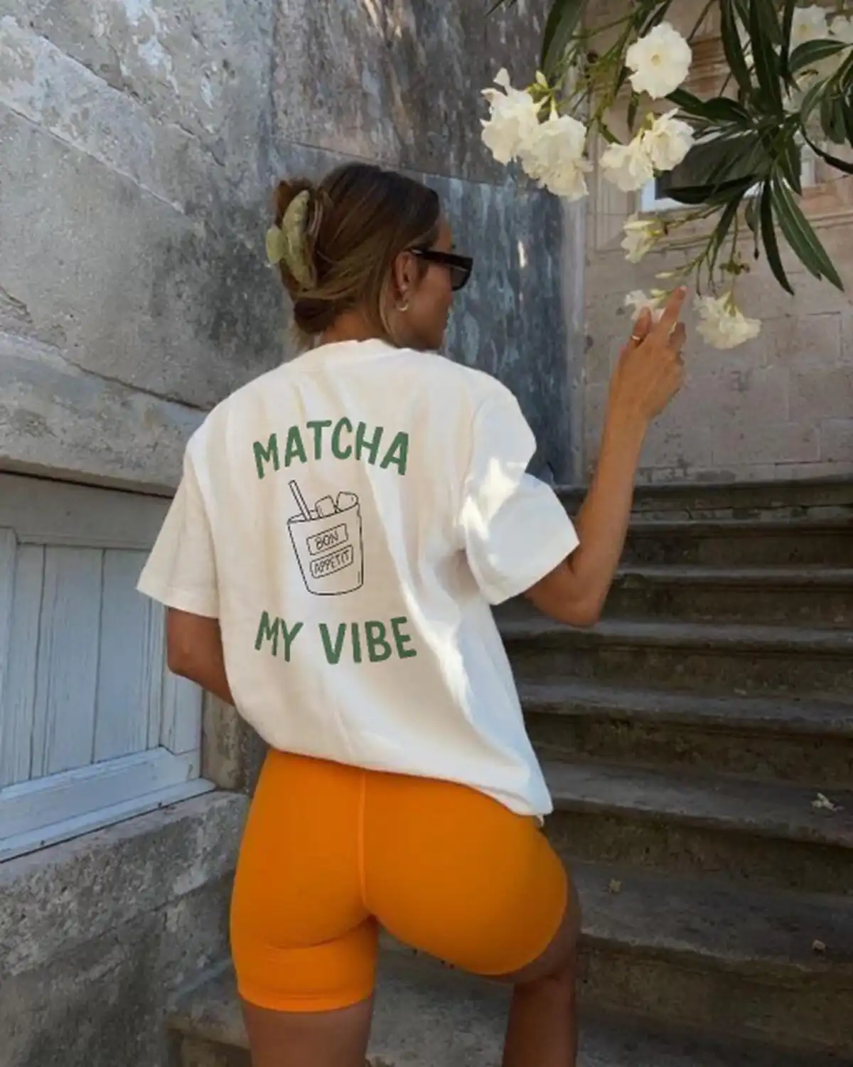 Matcha My Vibe T-Shirt - Funny Green Tea Tee for Foodies - AshBubble