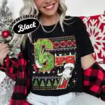 Mean Guy 6 7 Christmas Shirt – Funny Santa Says Tee