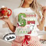 Mean Guy 6 7 Christmas Shirt – Funny Santa Says Tee