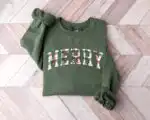 Merry Christmas Sweatshirt – Cute Holiday Crewneck for Women