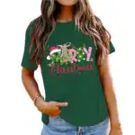 Merry Christmas Tree Shirt for Women – Cozy Holiday Tee