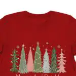 Merry Christmas Tree Shirt for Women – Cozy Holiday Tee