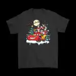 Mickey & Friends Lightning McQueen Sleigh T-Shirt – Fun Holiday Tee
