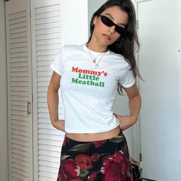 Mommy's Little Meatball Tee – Cute Vintage Toddler Shirt