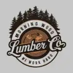 Morning Wood Lumber Company Tee – Funny Dad Joke Graphic Shirt