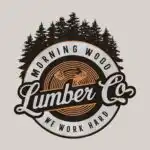 Morning Wood Lumber Company Tee – Funny Dad Joke Graphic Shirt