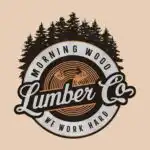 Morning Wood Lumber Company Tee – Funny Dad Joke Graphic Shirt