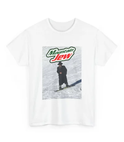 Mountain Jew Unisex Heavy Cotton Tee – Classic Casual T-Shirt