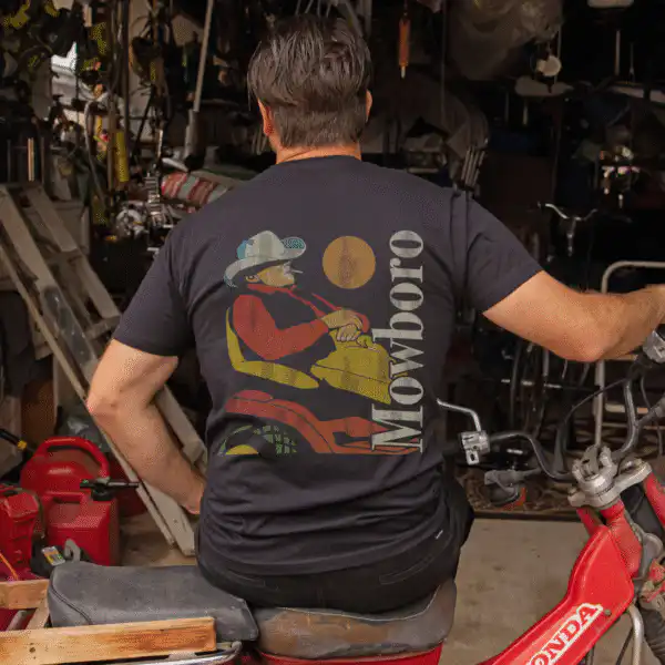 Mowboro T Shirt – Soft Cotton Vintage Style Graphic Tee
