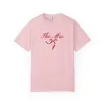 Mrs. Bow Shirt – Elegant Bridal Tee for Newlyweds & Engagements