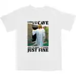 My Cave T Shirt – Soft Cotton Graphic Tee for Comfort Lovers