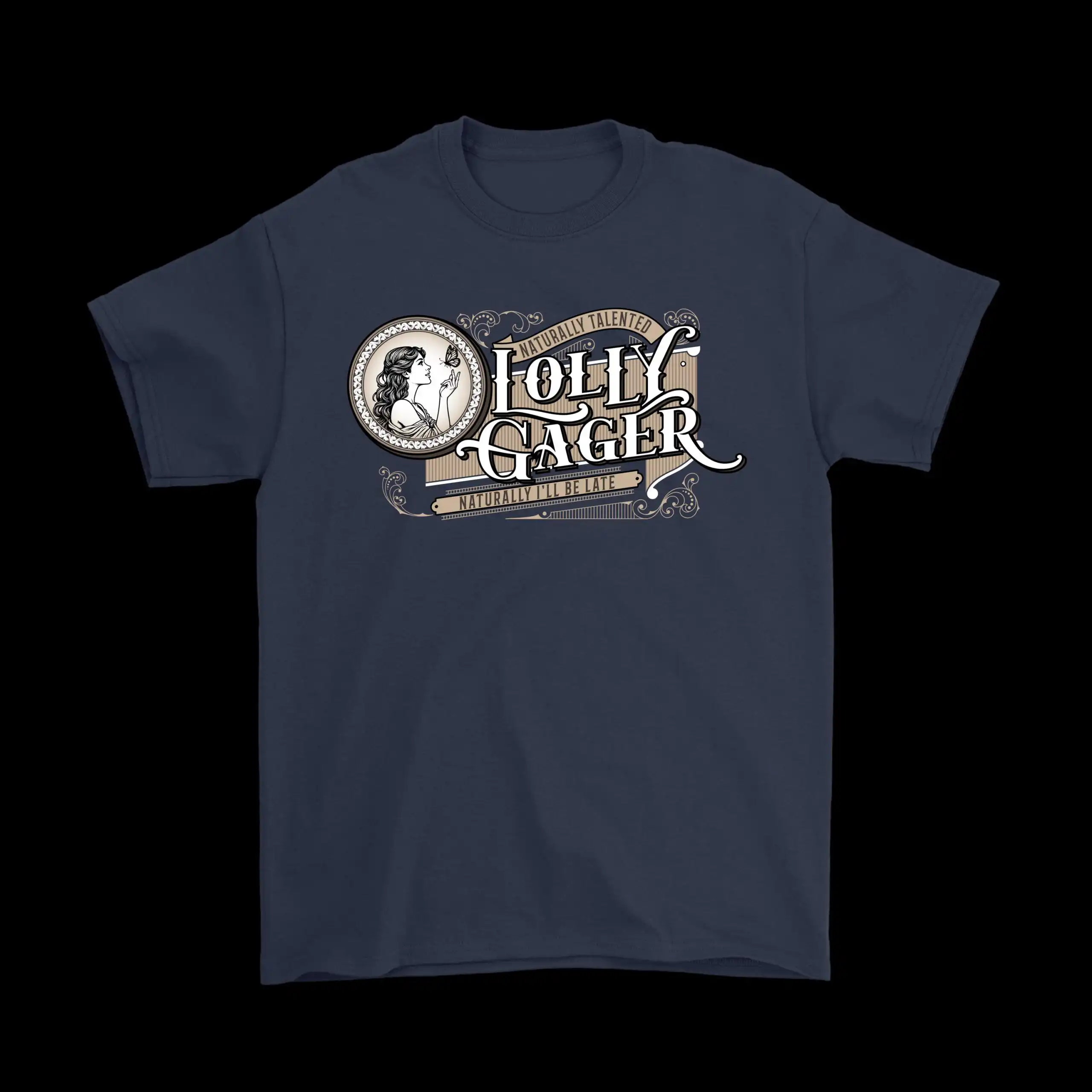 Naturally Talented Lolly Gager Tee – Vintage Victorian Style Shirt Naturally Talented Lolly Gager Tee – Vintage Victorian Style Shirt