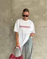 Naughty Christmas Tshirt – Funny Holiday Tee for Festive Fun