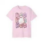 Neon Ghost Halloween Shirt – Fun Retro Drippy BOO Design