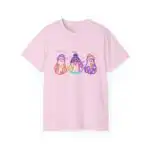 Neon Ghost Trio Fall Tee – Cute Halloween Coffee Shirt