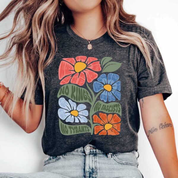 No Kings No Tyrants Anti-Trump Shirt – Unisex Political Tee