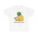 No One Needs to Know Pizza Shirt – Funny Pineapple Tee