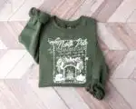 North Pole Book Club Sweatshirt – Cozy Book Worm Christmas Tee