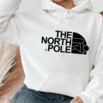 North Pole Santa Hoodie – Cozy Christmas Holiday Sweatshirt