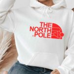 North Pole Santa Hoodie – Cozy Christmas Holiday Sweatshirt