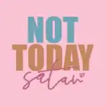 Not Today Satan Tee – Inspirational Christian Graphic Shirt