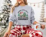 Nothing Runs Like A Reindeer Sweatshirt – Merry Christmas Gift