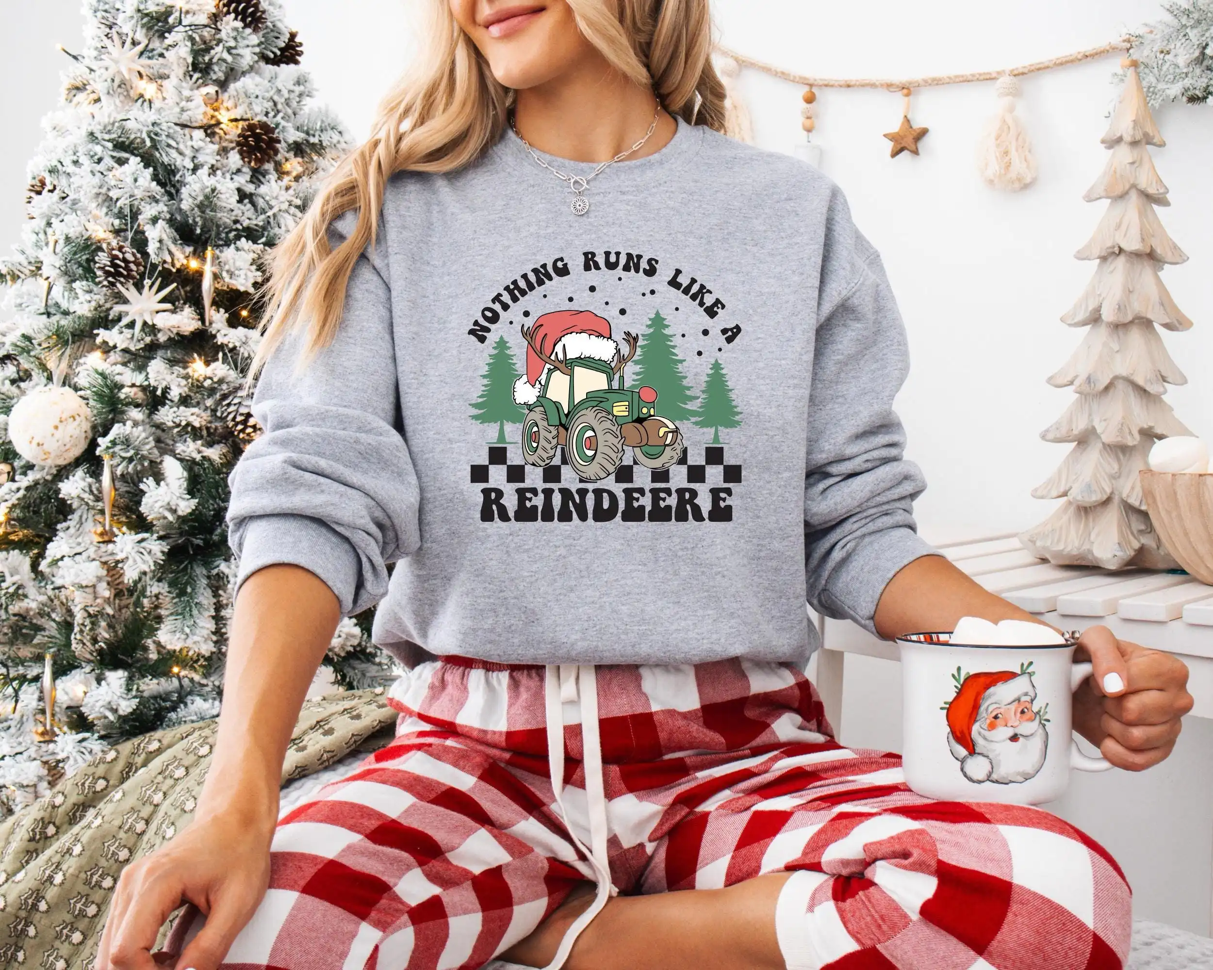 Nothing Runs Like A Reindeer Sweatshirt – Merry Christmas Gift Nothing Runs Like A Reindeer Sweatshirt – Merry Christmas Gift