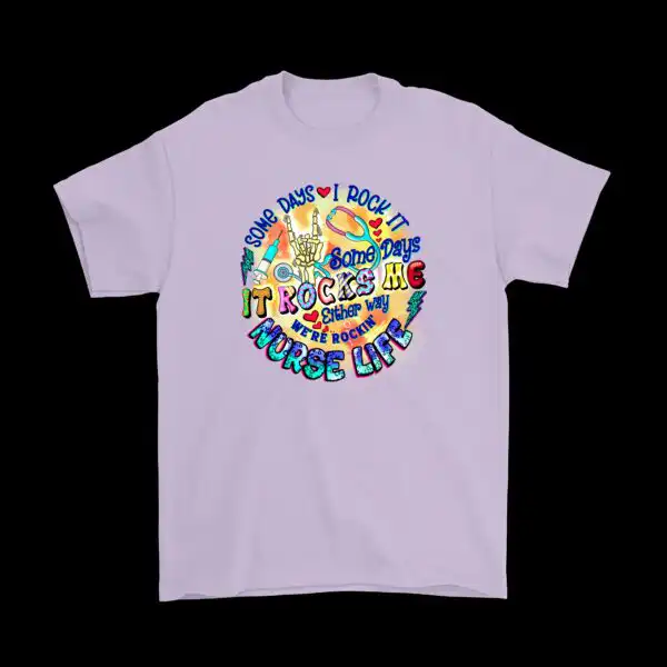 Nurse Life T-Shirt – Soft Cotton Medical Worker Graphic Tee