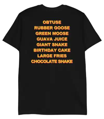Obtuse Rubber Goose Graphic Tee – Fun Slim Fit Cotton Shirt