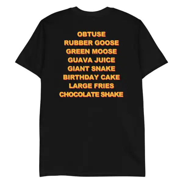 Obtuse Rubber Goose Graphic Tee – Fun Slim Fit Cotton Shirt