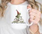 Off to Cause a Kerfuffle Frog Mug – Funny Ceramic Coffee Cup