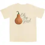 Oh My Gourd T Shirt – Soft Cotton Tee for Fall Fun