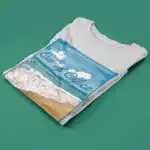 OOO Beach Painting T Shirt – Soft Cotton Graphic Tee for Relaxation