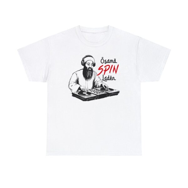 Osama Spin Laden Graphic Tee – Bold Casual Style Shirt