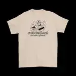 Overstimulated and Under Caffeinated Tee – Humorous Coffee Shirt