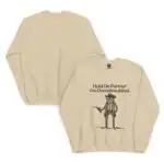 Overstimulated Frog Sweatshirt – Funny Meme Pullover for Introverts