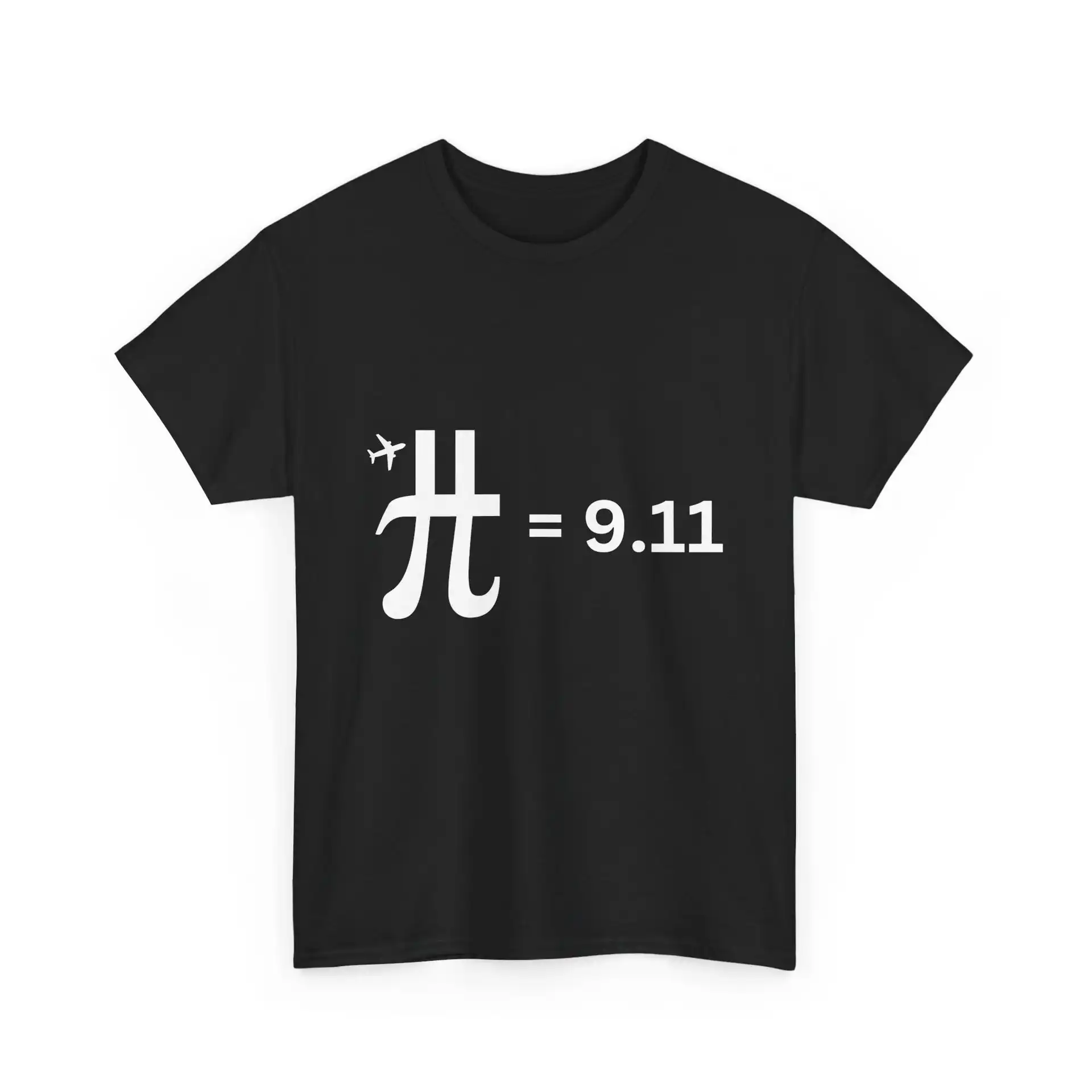 Pi = 9.11 Unisex Heavy Cotton Tee – Classic Comfort Shirt Pi = 9.11 Unisex Heavy Cotton Tee – Classic Comfort Shirt