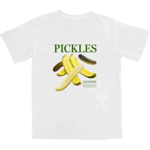 Pickles T Shirt – Soft Cotton Tee with a Worn-In Feel