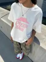 Pizza Slut T-shirt - Funny Graphic Tee for Foodies & Friends