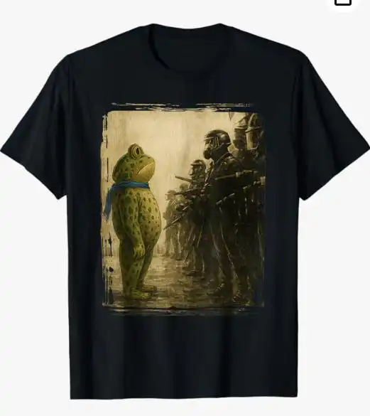 Portland Frog Protests Vintage Tee – Unisex Cotton Casual Shirt