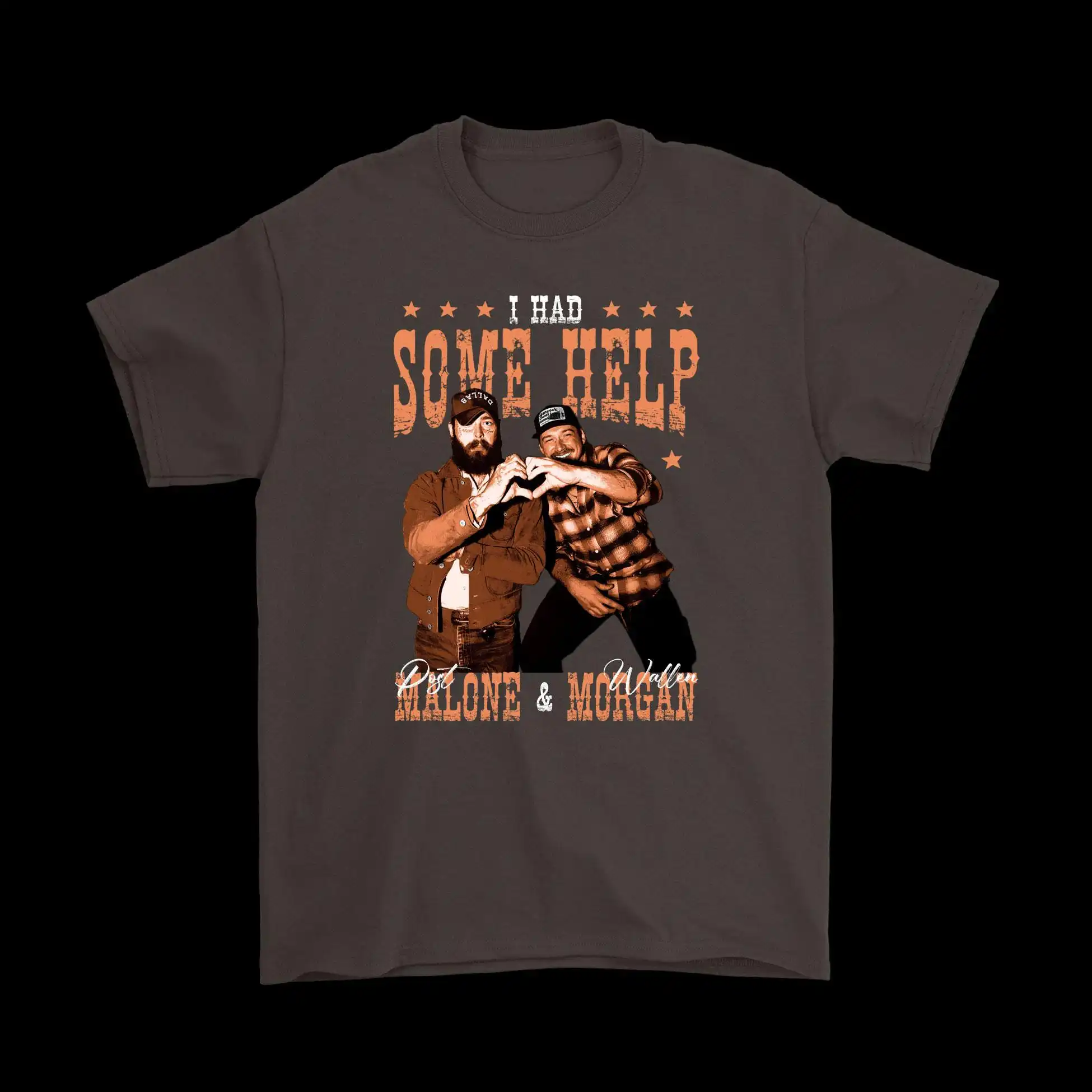 Post Malone & Waylon Jennings Tee – Retro Country Music Shirt Post Malone & Waylon Jennings Tee – Retro Country Music Shirt