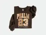 Psalm 23 Sweatshirt – The Lord Is My Shepherd Long Sleeve Tee